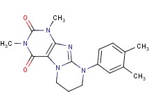 9-(3,4-dimethylphenyl)-1,3-dimethyl-6,7,8,9-tetrahydropyrimido[2,1-f]purine-2,4(1H,3H)-dione