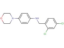 (2,4-dichlorobenzyl)[4-(4-morpholinyl)phenyl]amine
