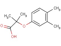 2-(3,4-dimethylphenoxy)-2-methylpropanoic acid