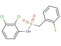 N-(2,3-dichlorophenyl)-1-(2-fluorophenyl)methanesulfonamide