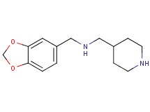 (1,3-benzodioxol-5-ylmethyl)(4-piperidinylmethyl)amine dihydrochloride
