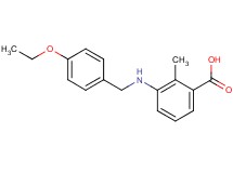 3-[(4-ethoxybenzyl)amino]-2-methylbenzoic acid