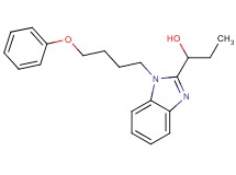 1-[1-(4-phenoxybutyl)-1H-benzimidazol-2-yl]-1-propanol
