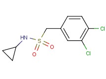N-cyclopropyl-1-(3,4-dichlorophenyl)methanesulfonamide