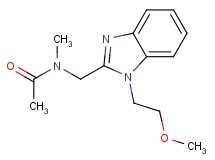 N-{[1-(2-methoxyethyl)-1H-benzimidazol-2-yl]methyl}-N-methylacetamide