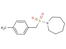 1-[(4-methylbenzyl)sulfonyl]azepane