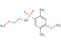 4-methoxy-N-(2-methoxyethyl)-2,5-dimethylbenzenesulfonamide