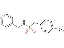 1-(4-methylphenyl)-N-(4-pyridinylmethyl)methanesulfonamide