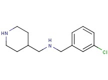 (3-chlorobenzyl)(4-piperidinylmethyl)amine dihydrochloride
