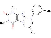 1,3,7-trimethyl-9-(3-methylphenyl)-6,7,8,9-tetrahydropyrimido[2,1-f]purine-2,4(1H,3H)-dione