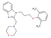 1-[3-(2,6-dimethylphenoxy)propyl]-2-(4-morpholinylmethyl)-1H-benzimidazole