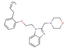 1-[2-(2-allylphenoxy)ethyl]-2-(4-morpholinylmethyl)-1H-benzimidazole