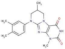 9-(3,4-dimethylphenyl)-1,7-dimethyl-6,7,8,9-tetrahydropyrimido[2,1-f]purine-2,4(1H,3H)-dione