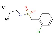 1-(2-chlorophenyl)-N-isobutylmethanesulfonamide