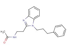 N-{2-[1-(3-phenylpropyl)-1H-benzimidazol-2-yl]ethyl}acetamide