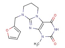 9-(2-furylmethyl)-1-methyl-6,7,8,9-tetrahydropyrimido[2,1-f]purine-2,4(1H,3H)-dione