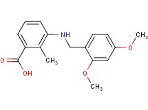 3-[(2,4-dimethoxybenzyl)amino]-2-methylbenzoic acid