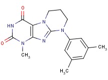 9-(3,5-dimethylphenyl)-1-methyl-6,7,8,9-tetrahydropyrimido[2,1-f]purine-2,4(1H,3H)-dione