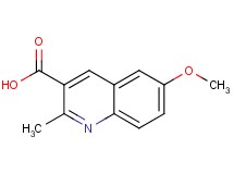 6-methoxy-2-methyl-3-quinolinecarboxylic acid
