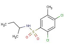 N-(sec-butyl)-2,4-dichloro-5-methylbenzenesulfonamide