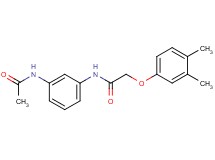 N-[3-(acetylamino)phenyl]-2-(3,4-dimethylphenoxy)acetamide