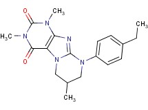 9-(4-ethylphenyl)-1,3,7-trimethyl-6,7,8,9-tetrahydropyrimido[2,1-f]purine-2,4(1H,3H)-dione