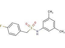 N-(3,5-dimethylphenyl)-1-(4-fluorophenyl)methanesulfonamide