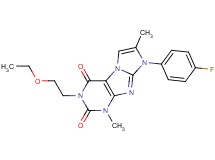 3-(2-ethoxyethyl)-8-(4-fluorophenyl)-1,7-dimethyl-1H-imidazo[2,1-f]purine-2,4(3H,8H)-dione
