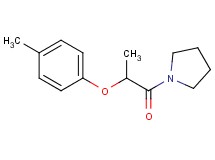 1-[2-(4-methylphenoxy)propanoyl]pyrrolidine