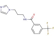 N-[3-(1H-imidazol-1-yl)propyl]-3-(trifluoromethyl)benzamide