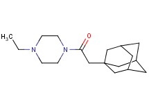 1-(1-adamantylacetyl)-4-ethylpiperazine