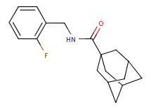 N-(2-fluorobenzyl)-1-adamantanecarboxamide