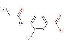 3-methyl-4-(propionylamino)benzoic acid