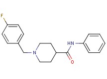 1-(4-fluorobenzyl)-N-phenyl-4-piperidinecarboxamide