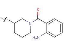 2-[(3-methyl-1-piperidinyl)carbonyl]aniline