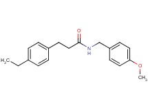 3-(4-ethylphenyl)-N-(4-methoxybenzyl)propanamide