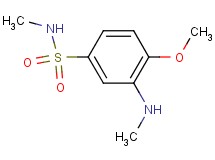 4-methoxy-N-methyl-3-(methylamino)benzenesulfonamide