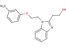 2-{1-[2-(3-methylphenoxy)ethyl]-1H-benzimidazol-2-yl}ethanol