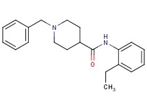 1-benzyl-N-(2-ethylphenyl)-4-piperidinecarboxamide