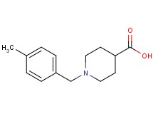 1-(4-methylbenzyl)-4-piperidinecarboxylic acid
