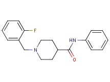 1-(2-fluorobenzyl)-N-phenyl-4-piperidinecarboxamide