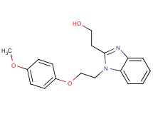 2-{1-[2-(4-methoxyphenoxy)ethyl]-1H-benzimidazol-2-yl}ethanol