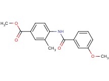 methyl 4-[(3-methoxybenzoyl)amino]-3-methylbenzoate