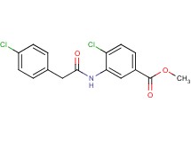 methyl 4-chloro-3-{[(4-chlorophenyl)acetyl]amino}benzoate
