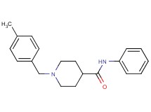 1-(4-methylbenzyl)-N-phenyl-4-piperidinecarboxamide