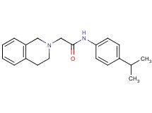 2-(3,4-dihydro-2(1H)-isoquinolinyl)-N-(4-isopropylphenyl)acetamide