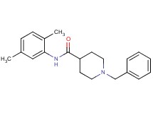 1-benzyl-N-(2,5-dimethylphenyl)-4-piperidinecarboxamide
