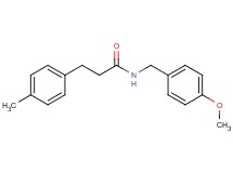 N-(4-methoxybenzyl)-3-(4-methylphenyl)propanamide