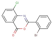2-(2-bromophenyl)-8-chloro-4H-3,1-benzoxazin-4-one