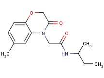 N-(sec-butyl)-2-(6-methyl-3-oxo-2,3-dihydro-4H-1,4-benzoxazin-4-yl)acetamide